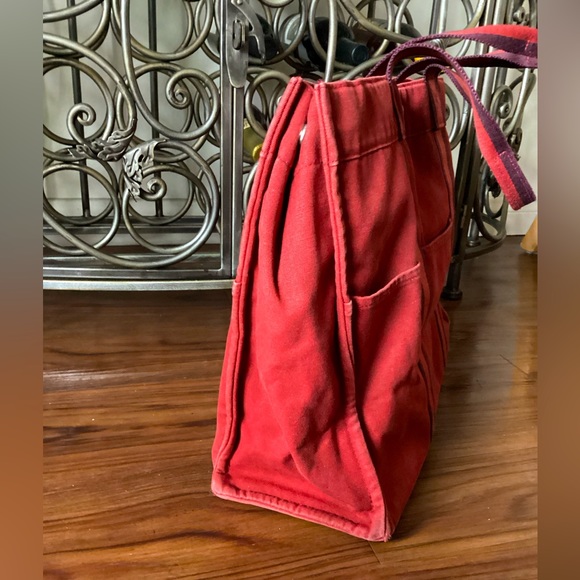 Hermès Red Foure tout GM Tote Bag - Picture 4 of 12